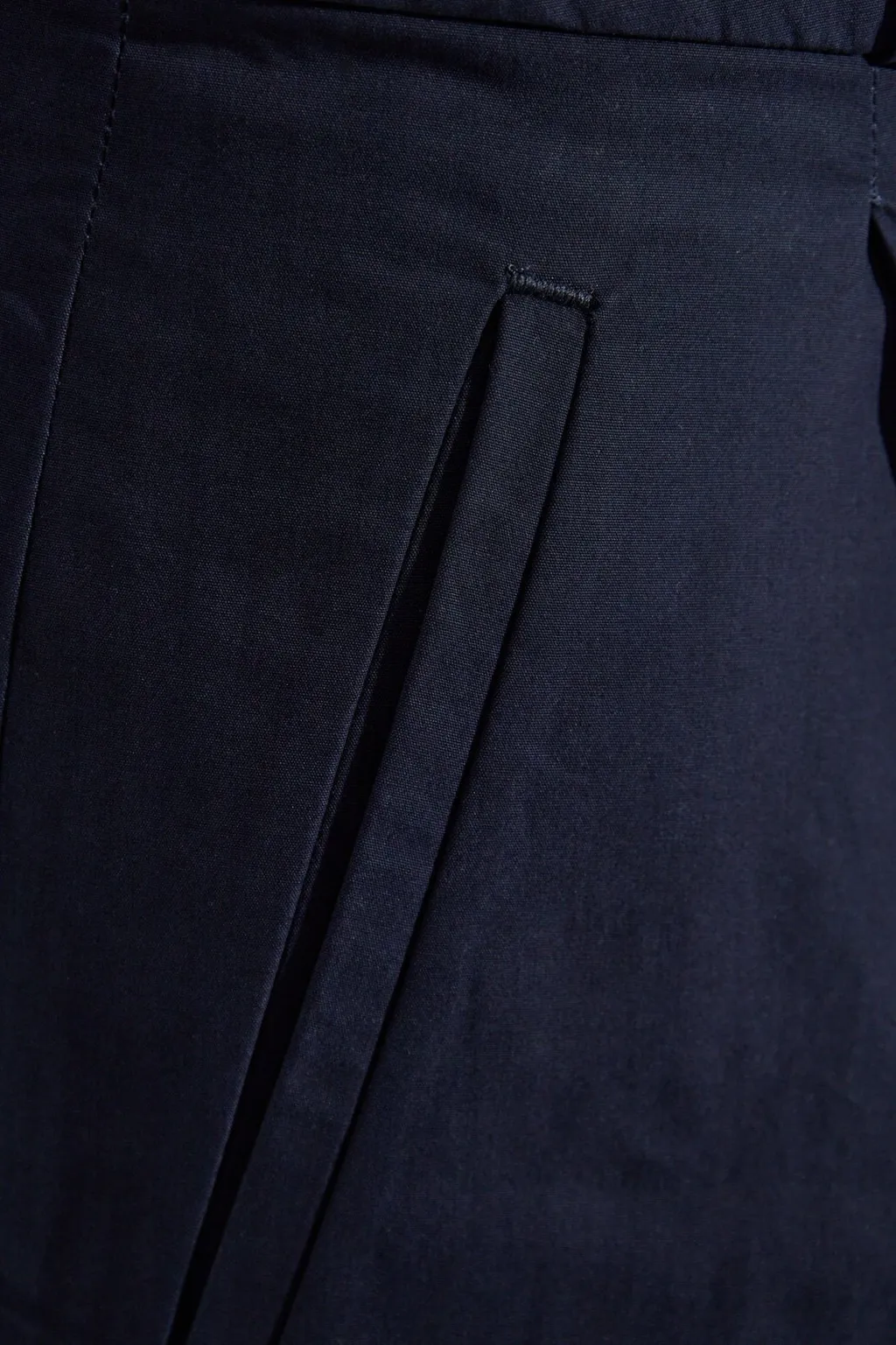 Wide-Leg Pleated Trousers