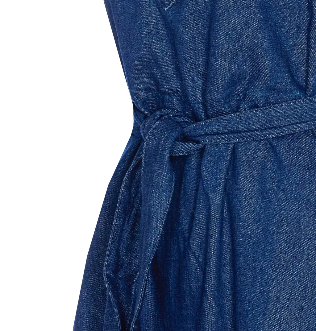 Denim Maxi Dress