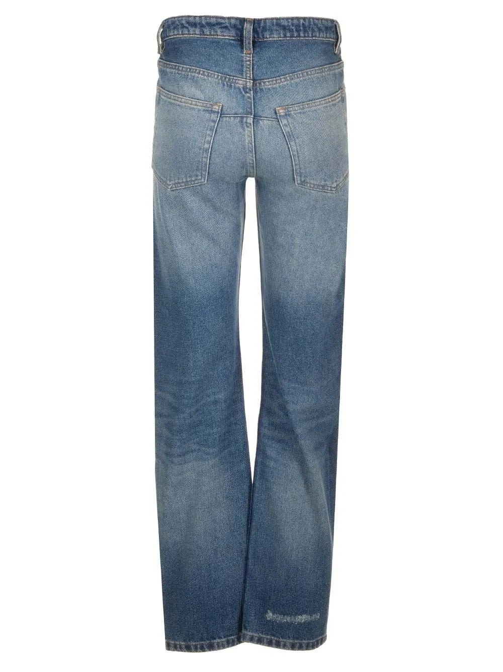 High-Rise Straight Leg Jeans