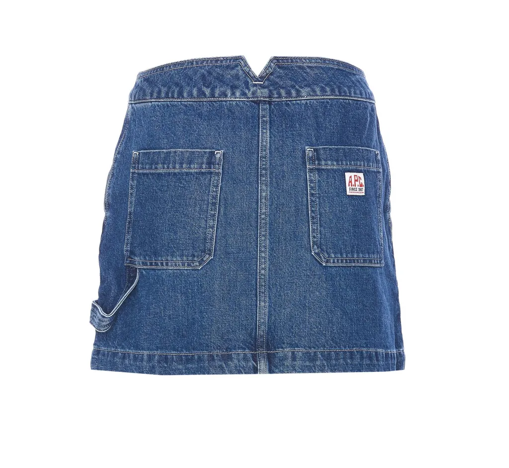 Denim Mini Skirt