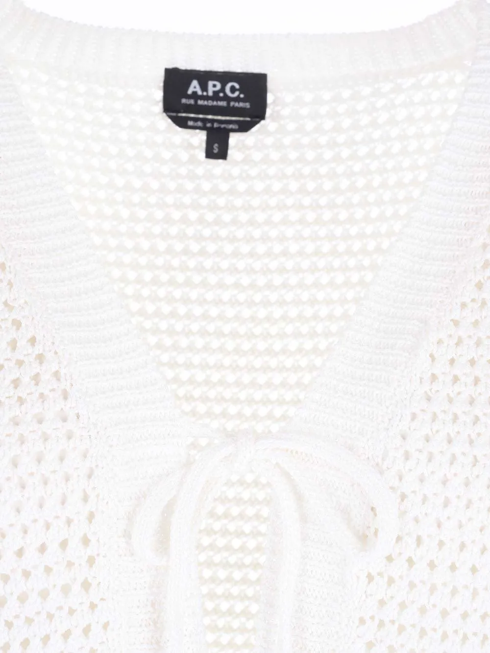 Cropped Crochet Cardigan