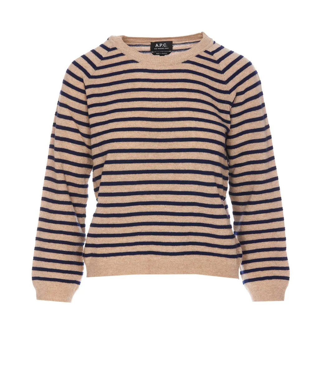 Striped Crewneck Sweater