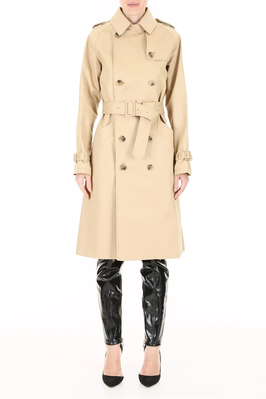 Double-Breasted Trench Coat