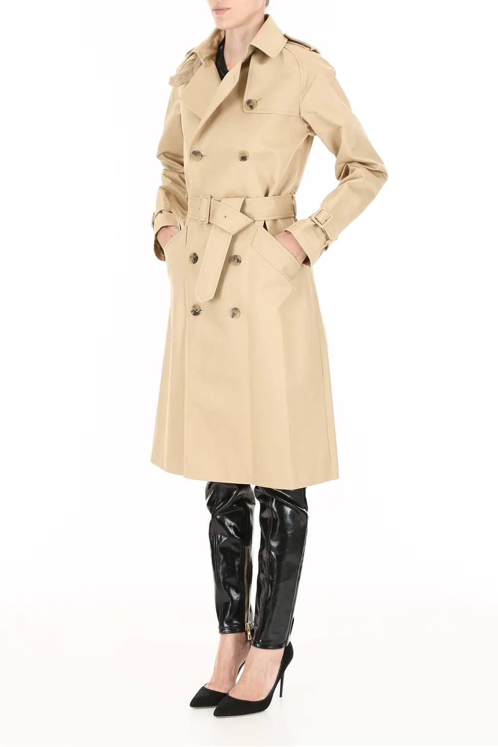 Double-Breasted Trench Coat