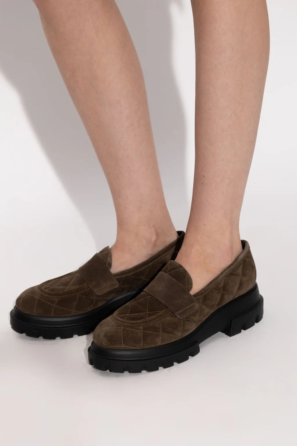 Quilted Loafers