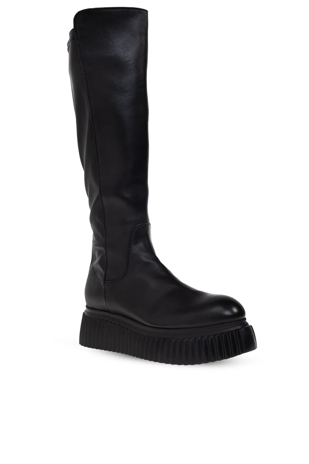 Platform Knee-High Boots