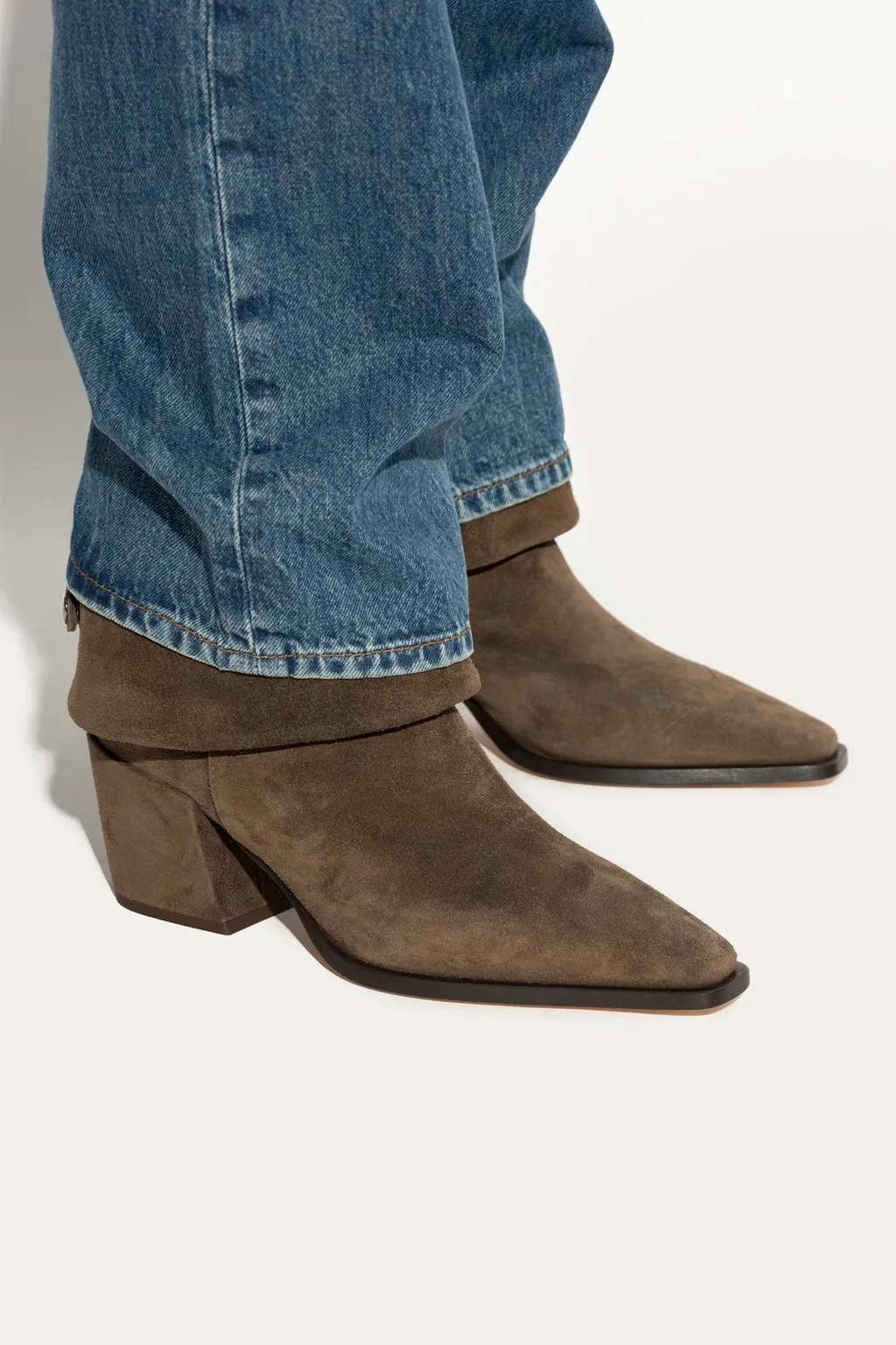 Foldover Ankle Boots