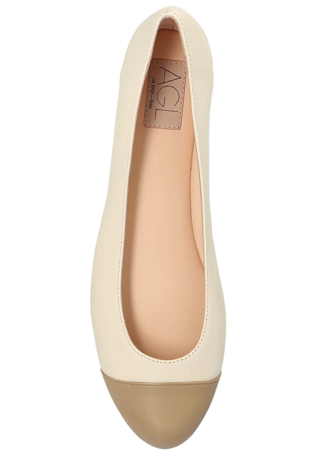 Cap Toe Ballet Flats