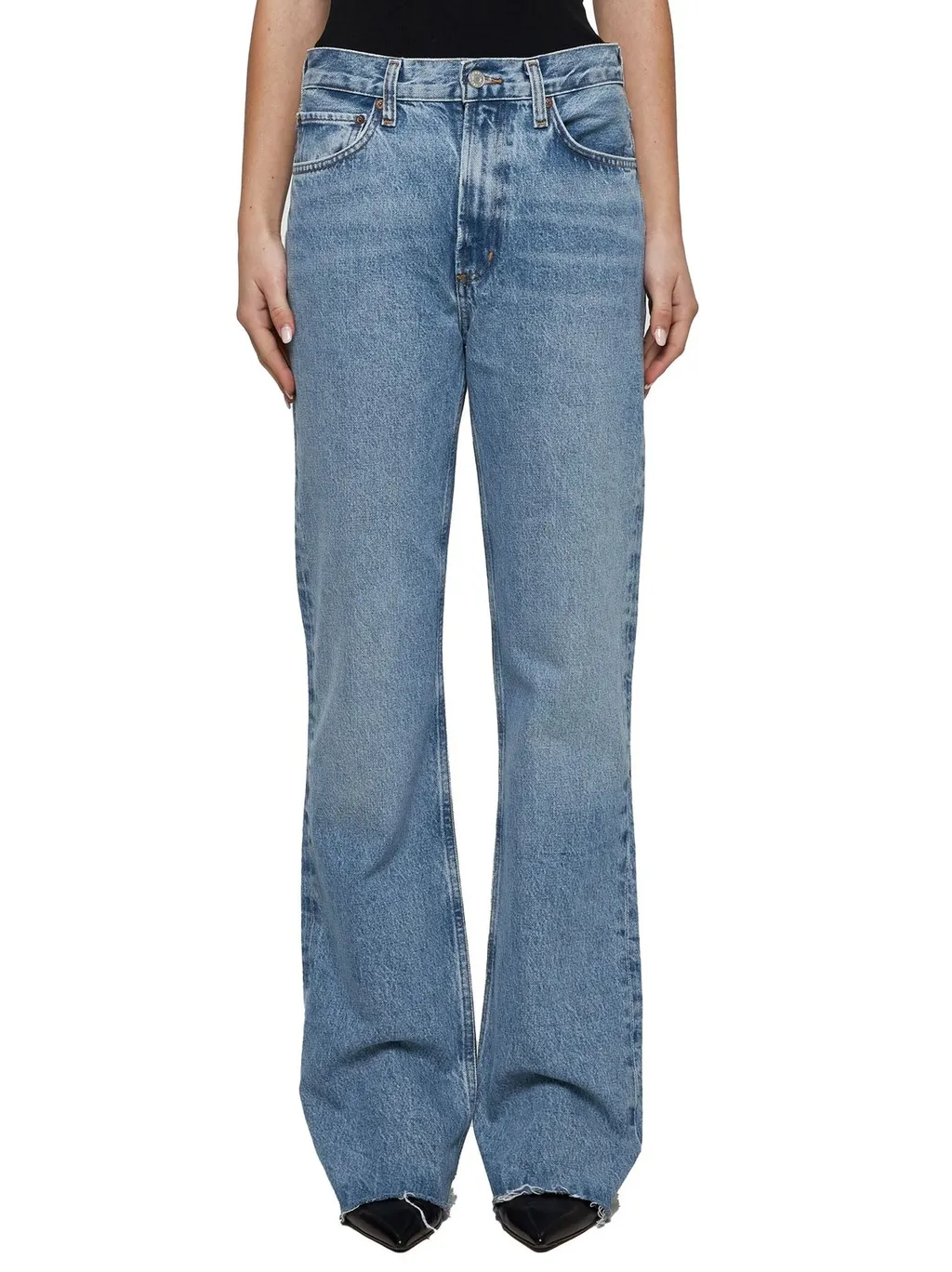 High-Rise Flared Jeans