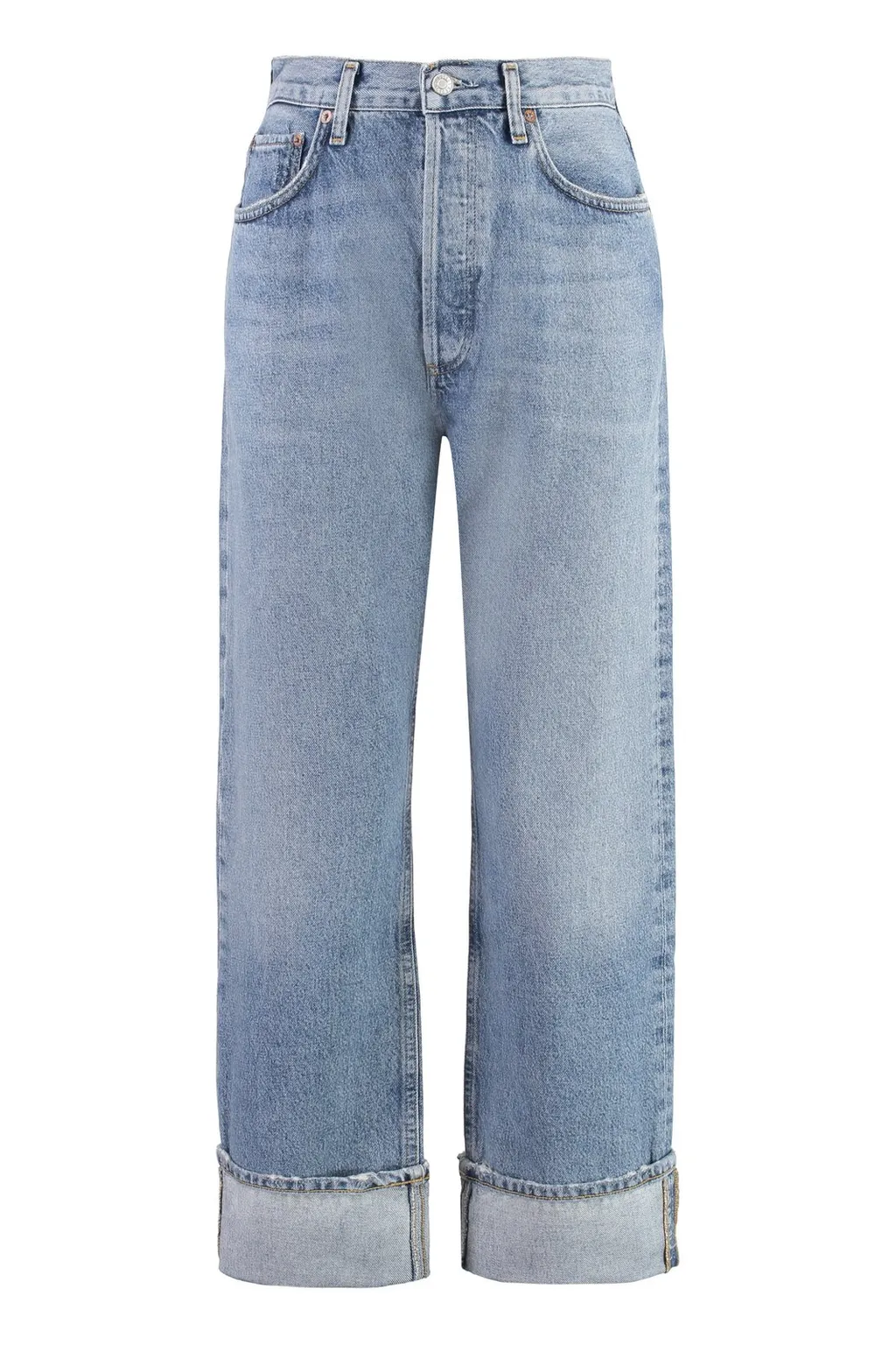 High Rise Wide Leg Jeans