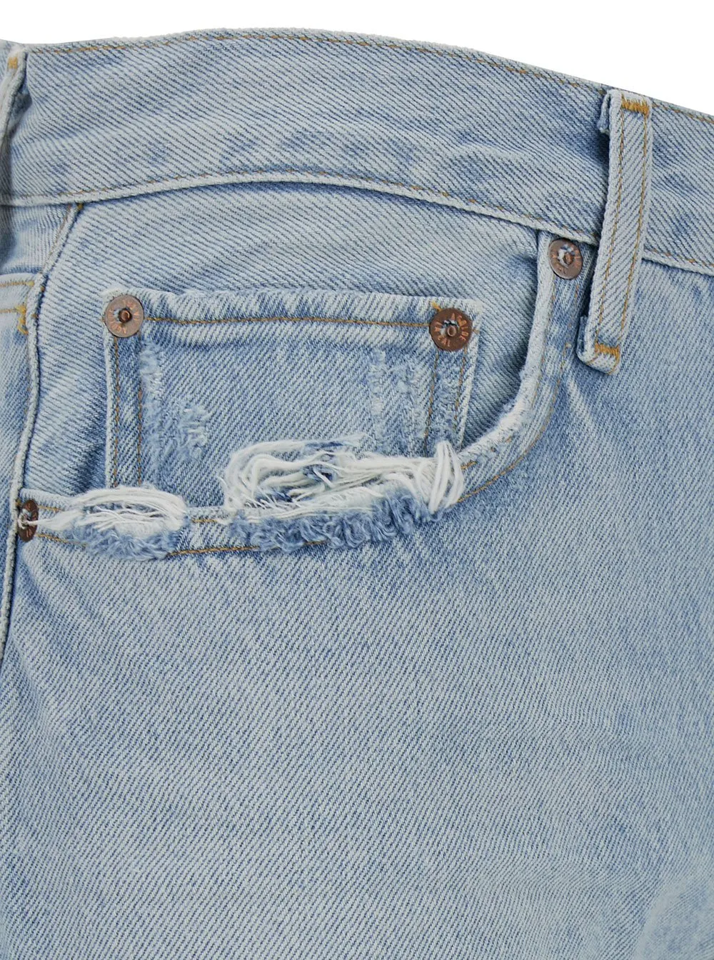 High-Rise Straight-Leg Jeans