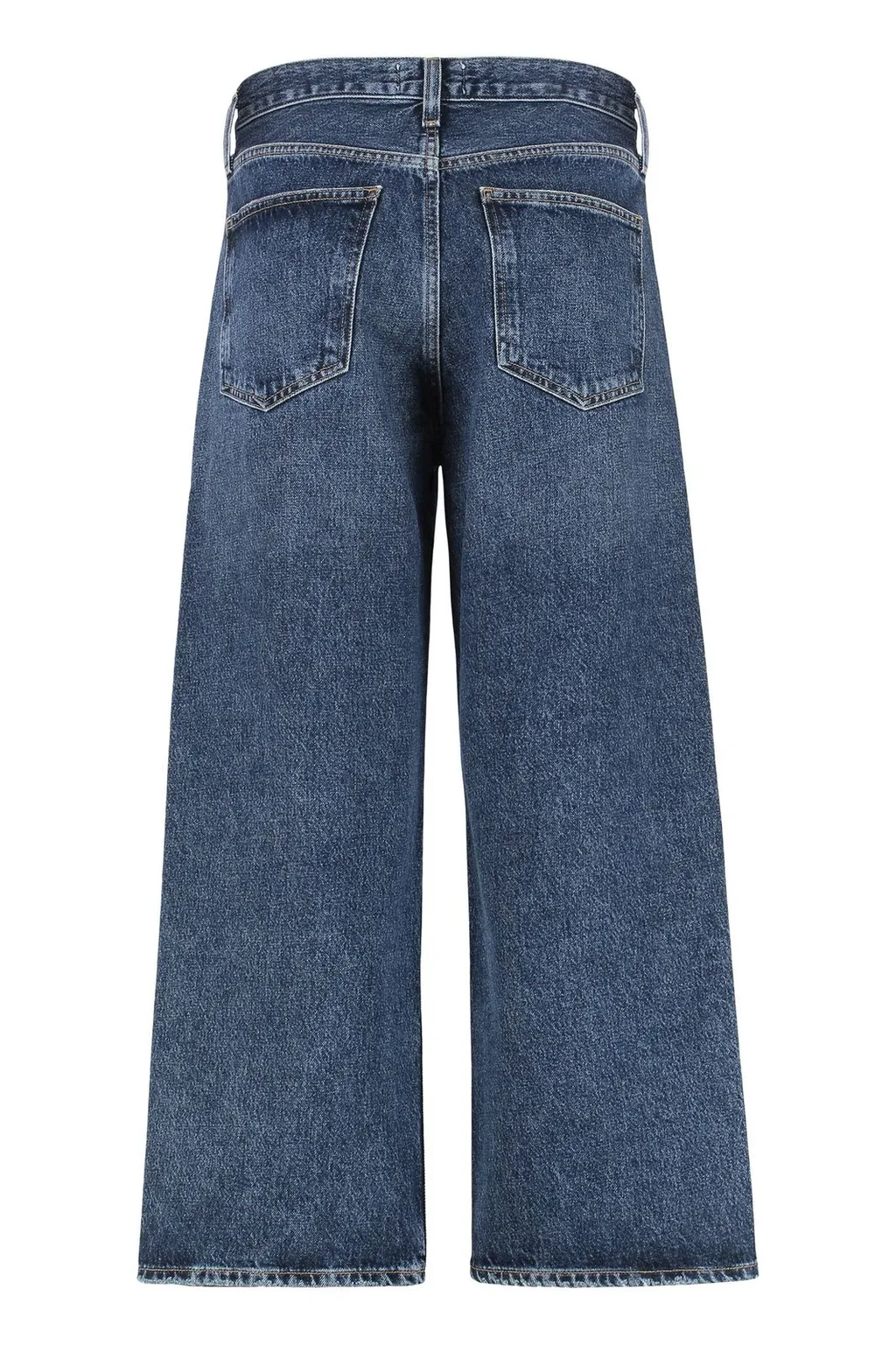 High-Waisted Wide-Leg Jeans