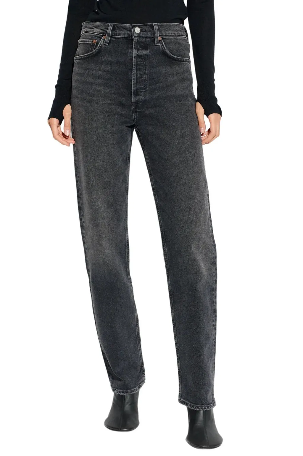 Straight Leg Jeans