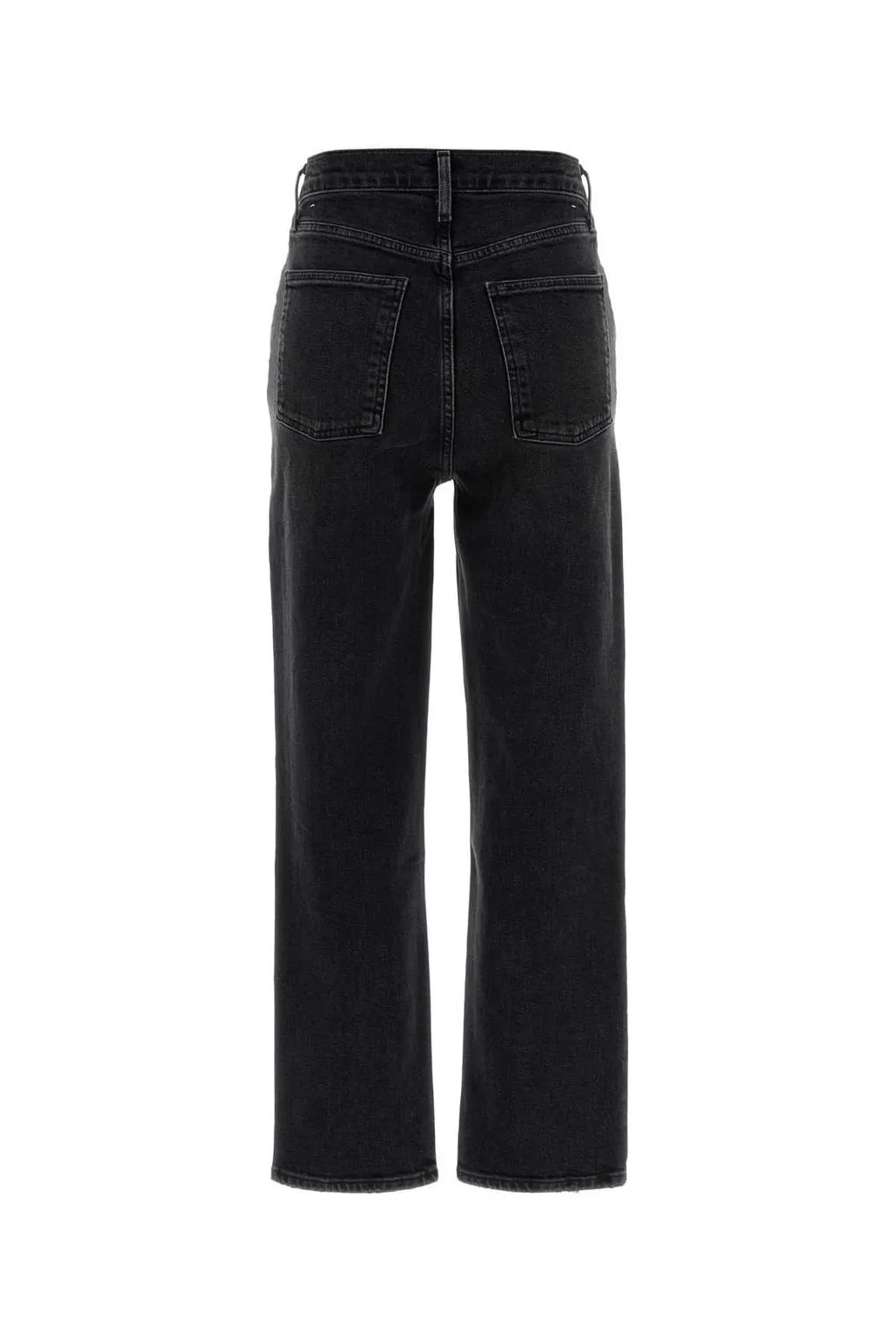 High-Rise Straight Leg Jeans