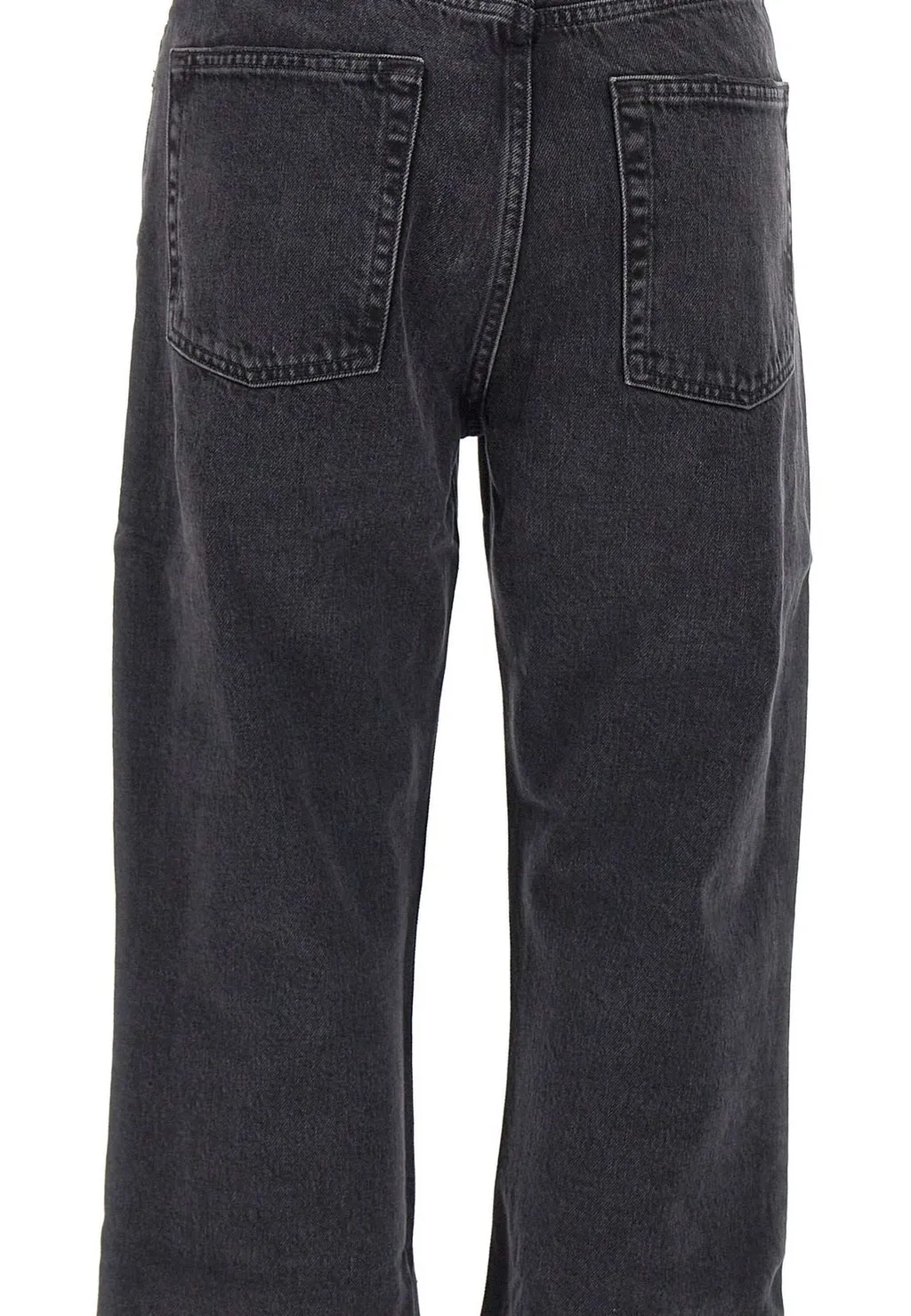 High-Waisted Straight Leg Jeans