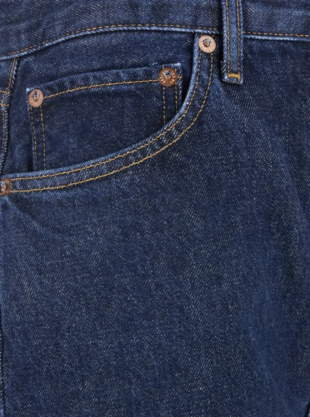 High-Waisted Straight-Leg Jeans