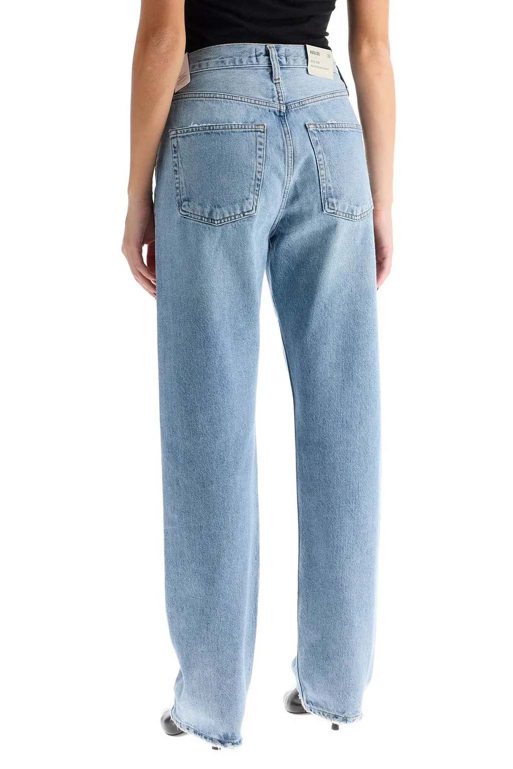 High Rise Straight Leg Jeans