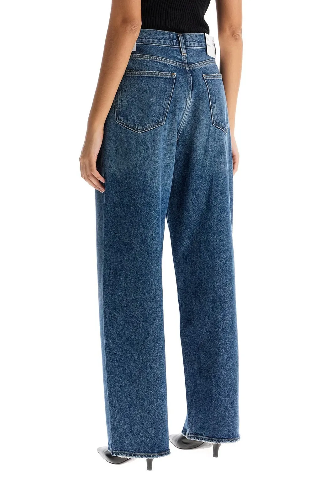 High Waisted Wide Leg Jeans
