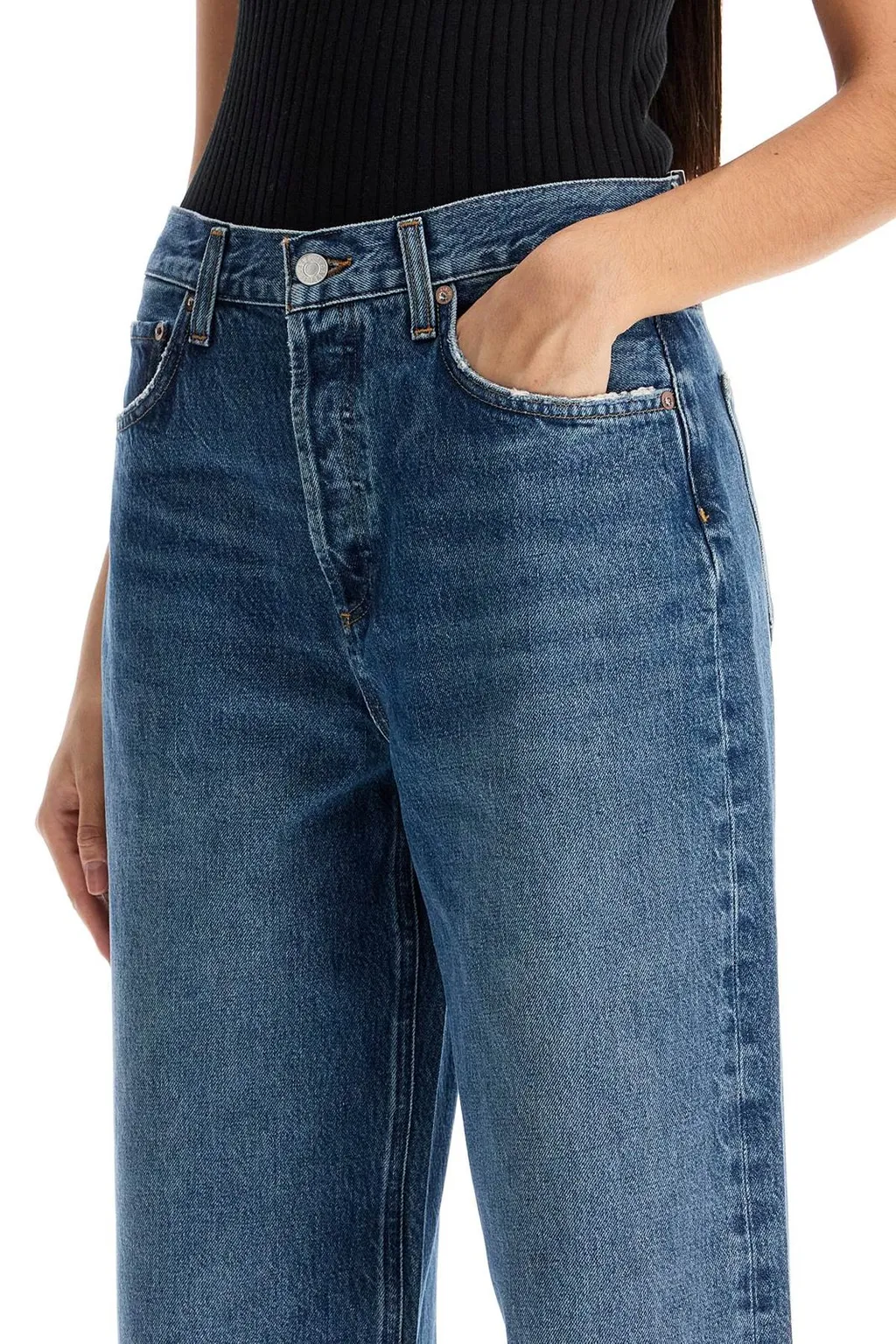 High Waisted Wide Leg Jeans