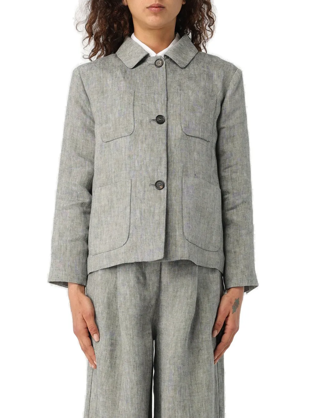 Linen Blend Jacket