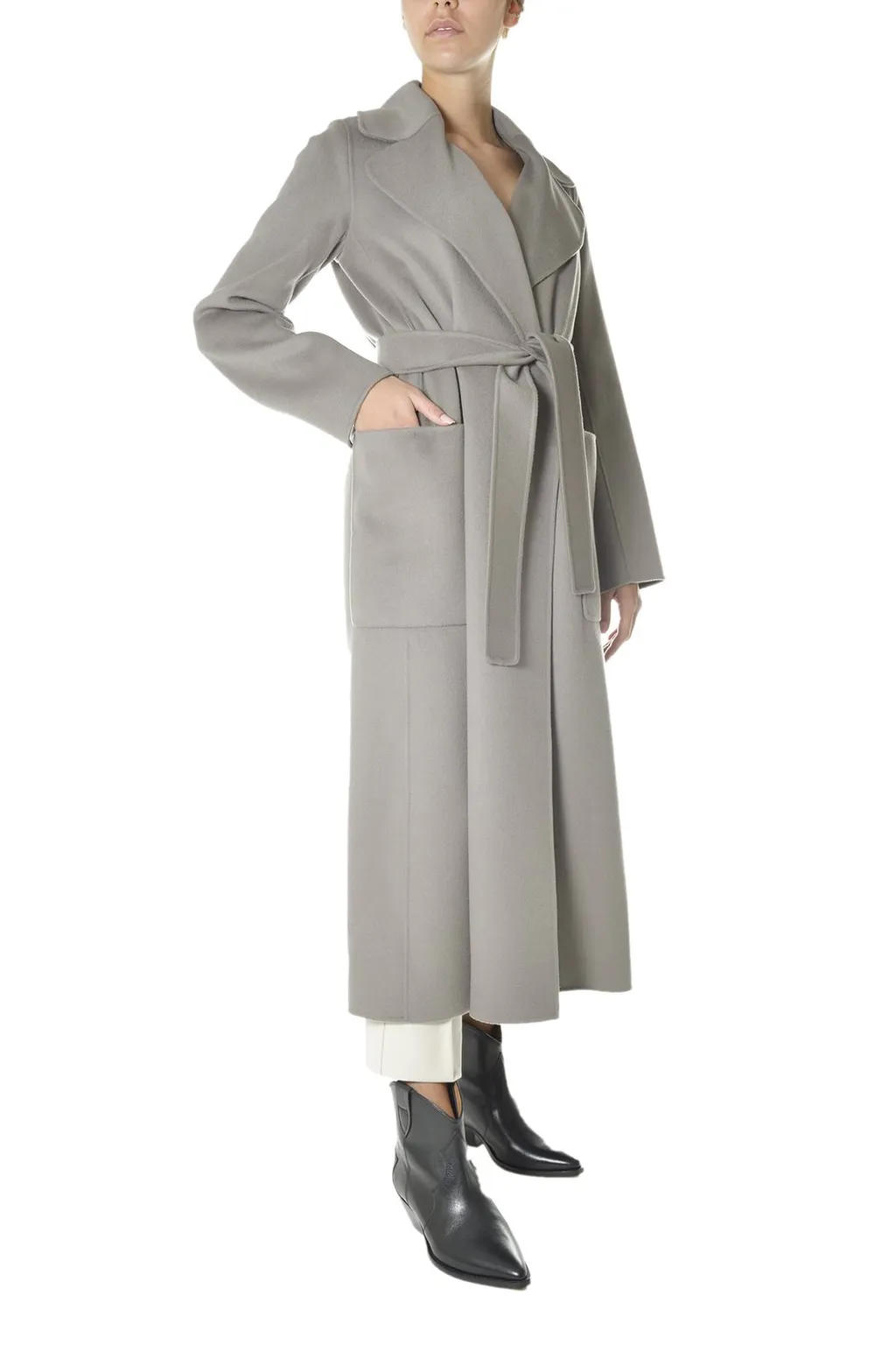 Belted Maxi Coat