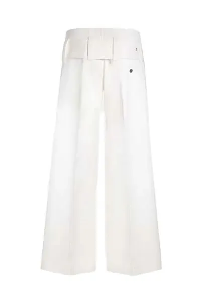 Belted Wide-Leg Trousers