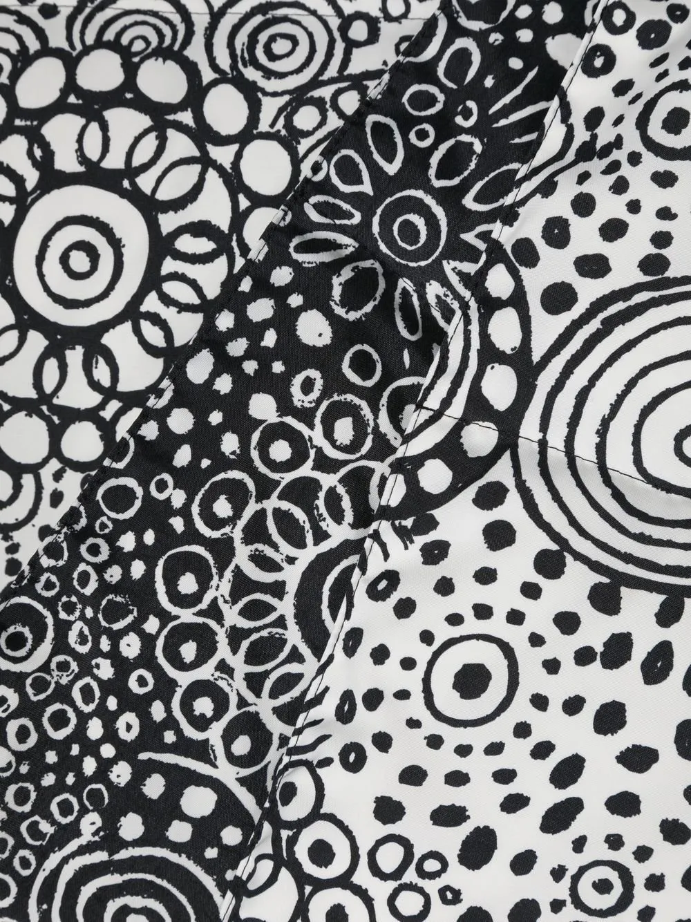 Scarf With Abstract Print