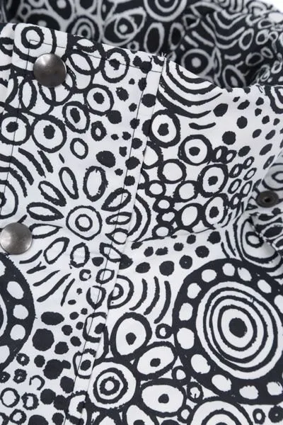 Printed Hooded Jacket