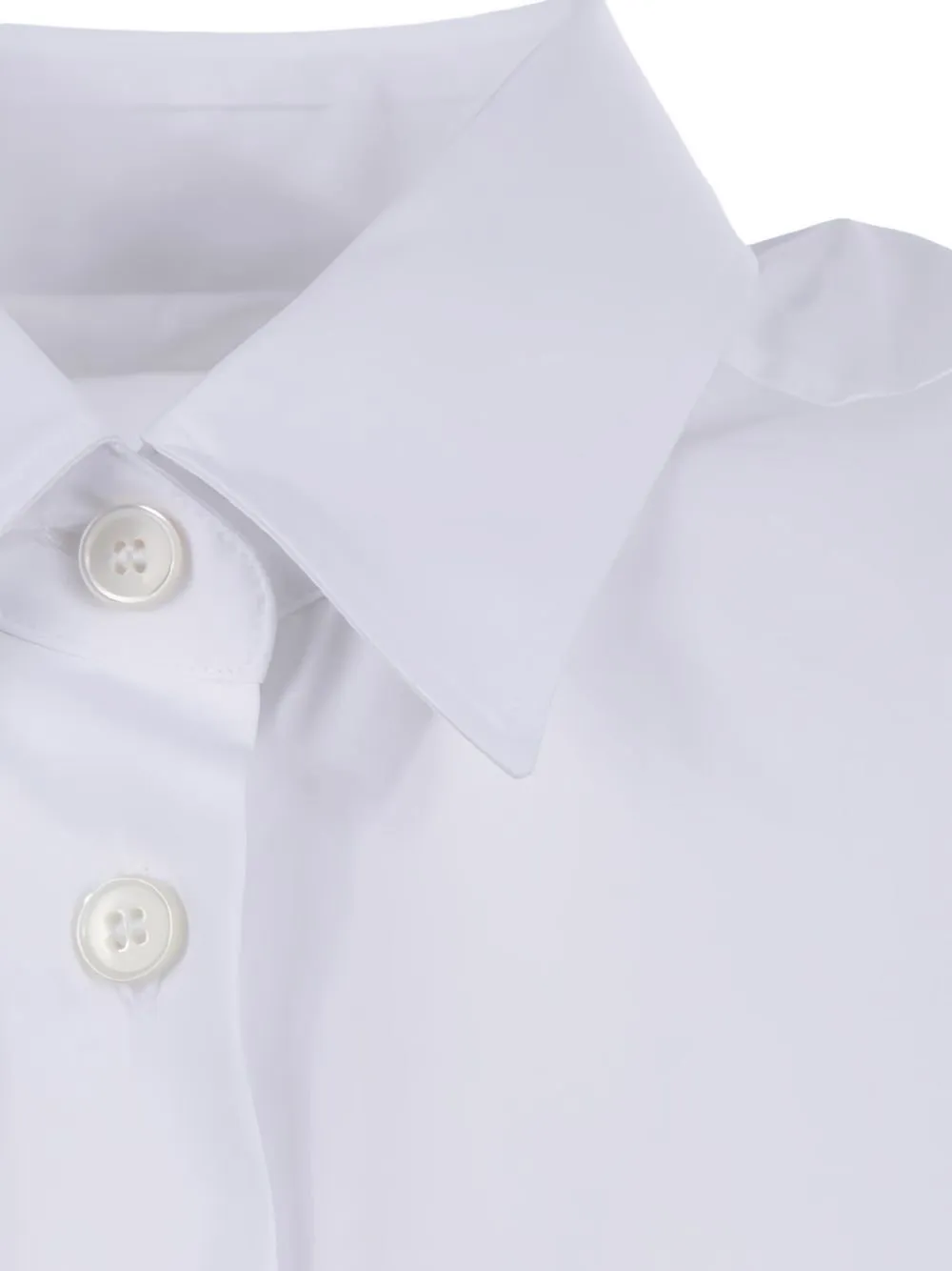Collared Blouse With Side Ties
