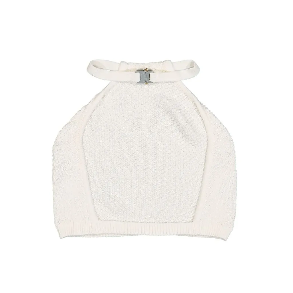 Halter Neck Knit Top