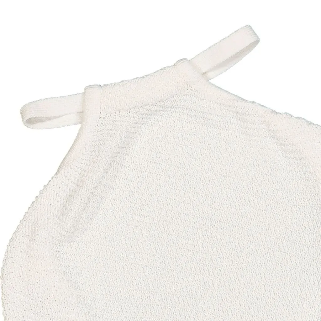 Halter Neck Knit Top