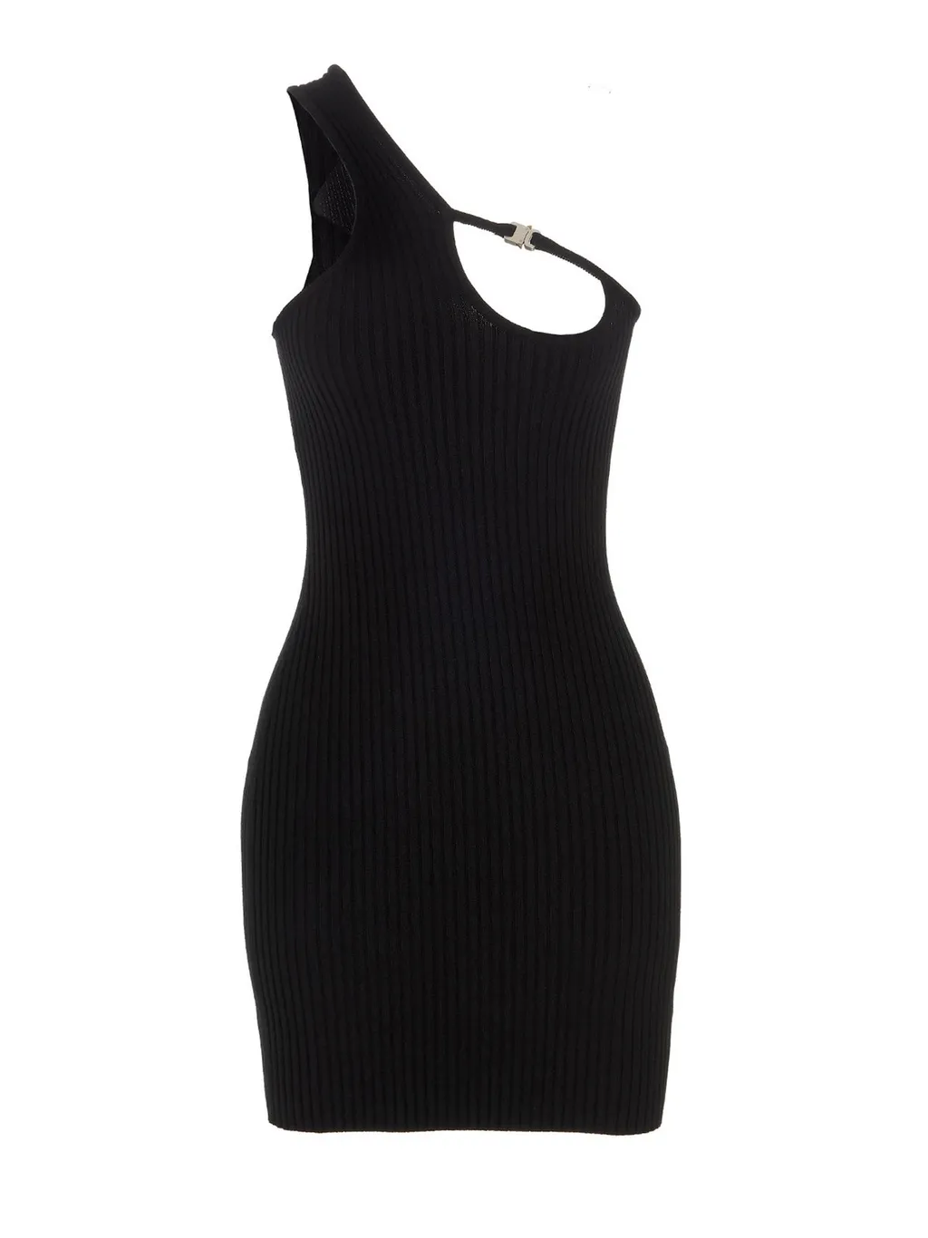 One-Shoulder Knit Dress
