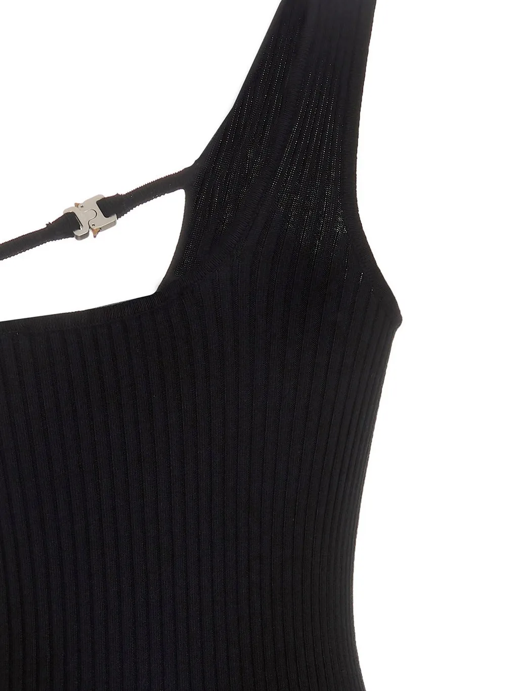 One-Shoulder Knit Dress