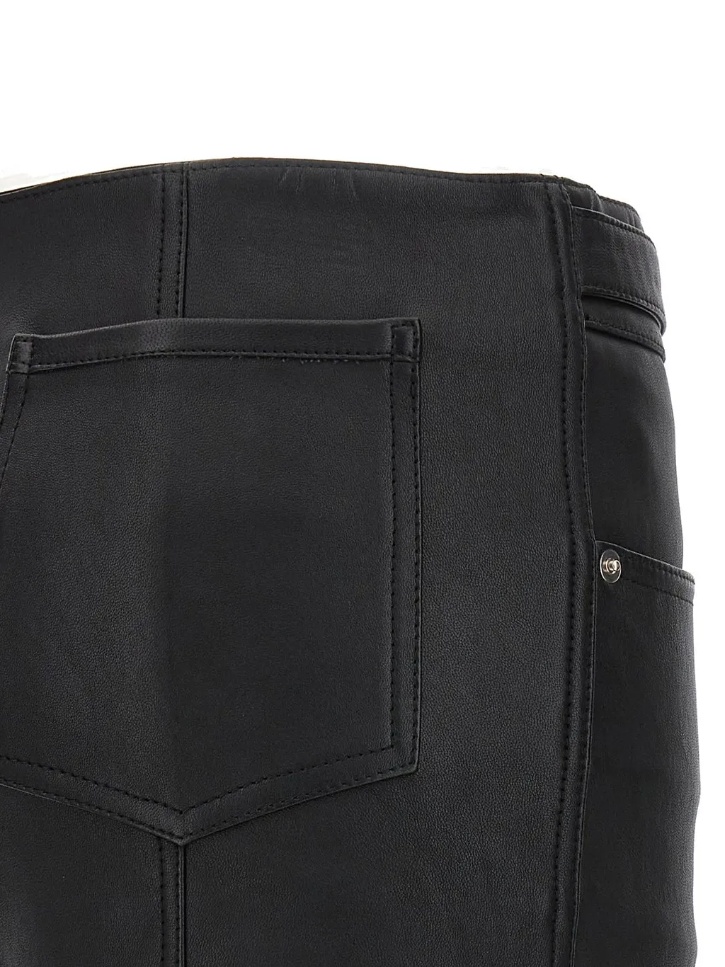 Leather Mini Skirt