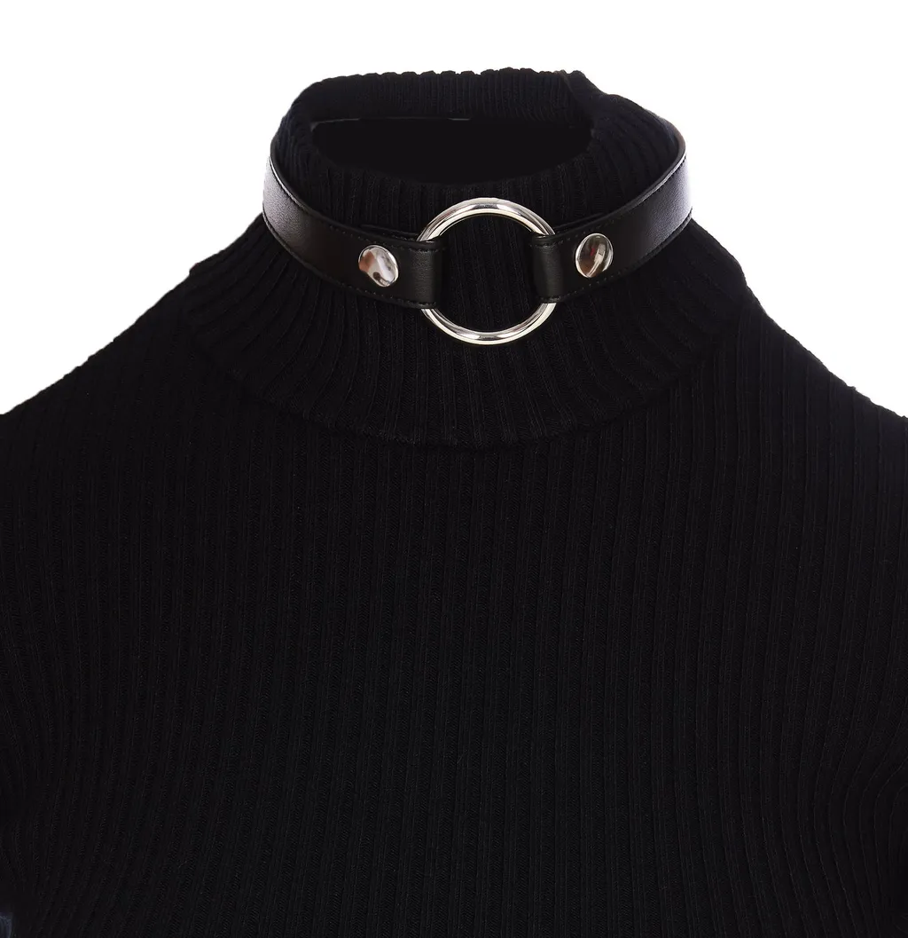 Turtleneck Mini Dress