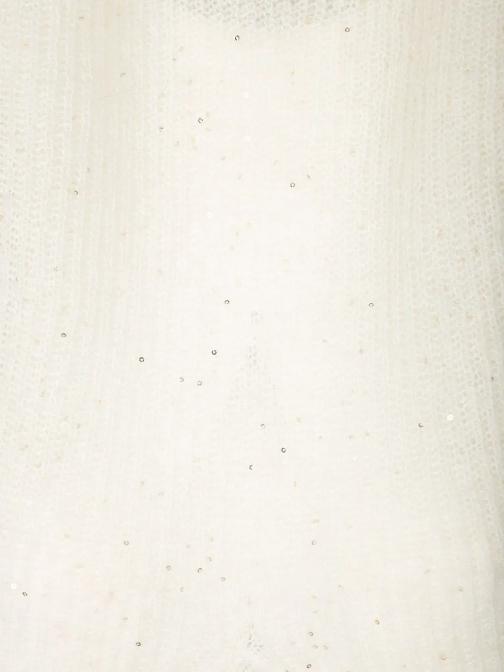 V-Neck Sequin Sweater