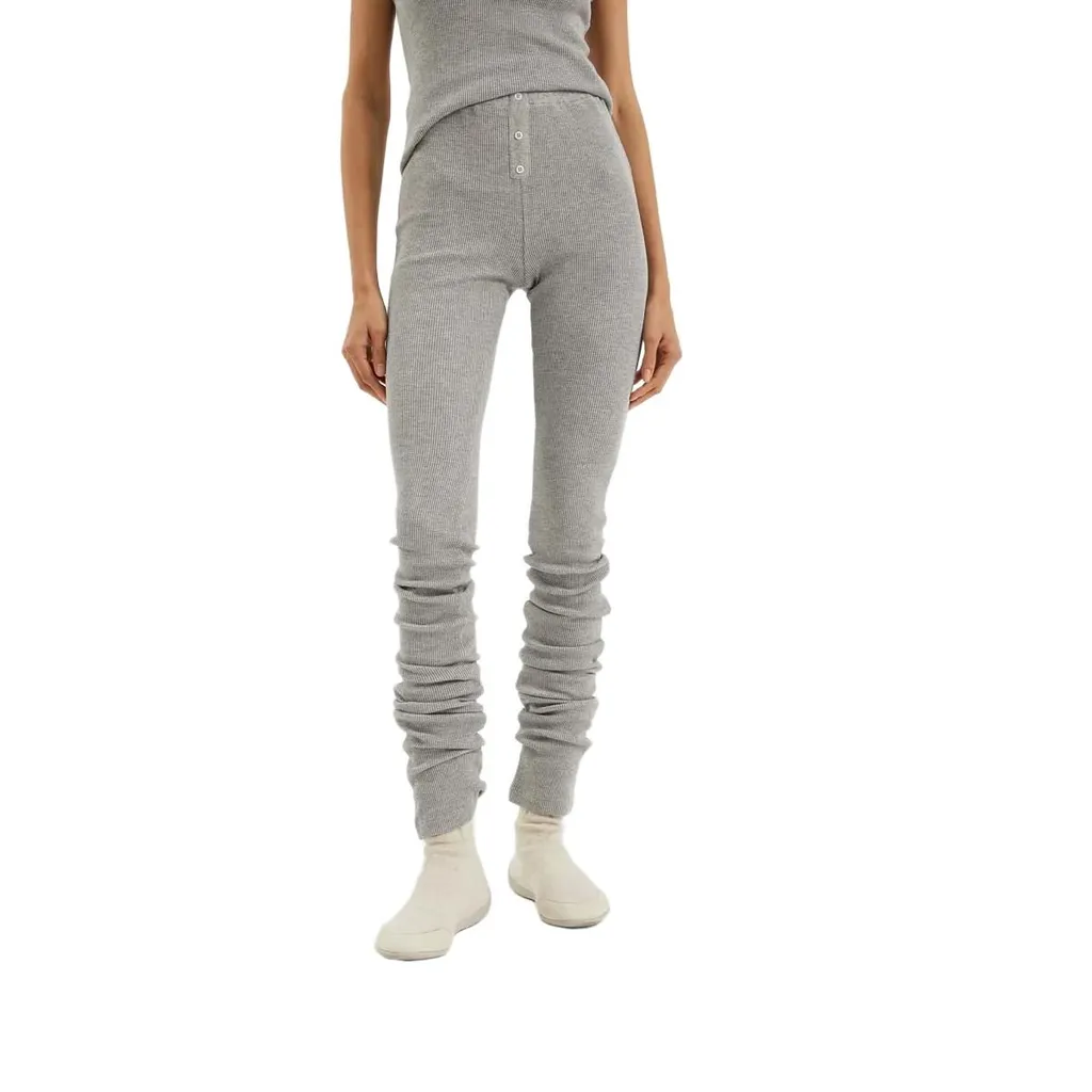 Ribbed Henley Leggings