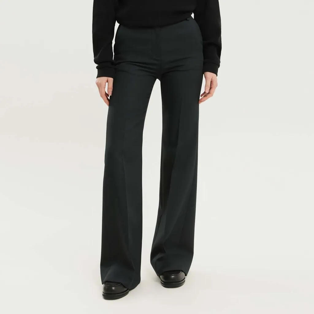 Wide-Leg Trousers