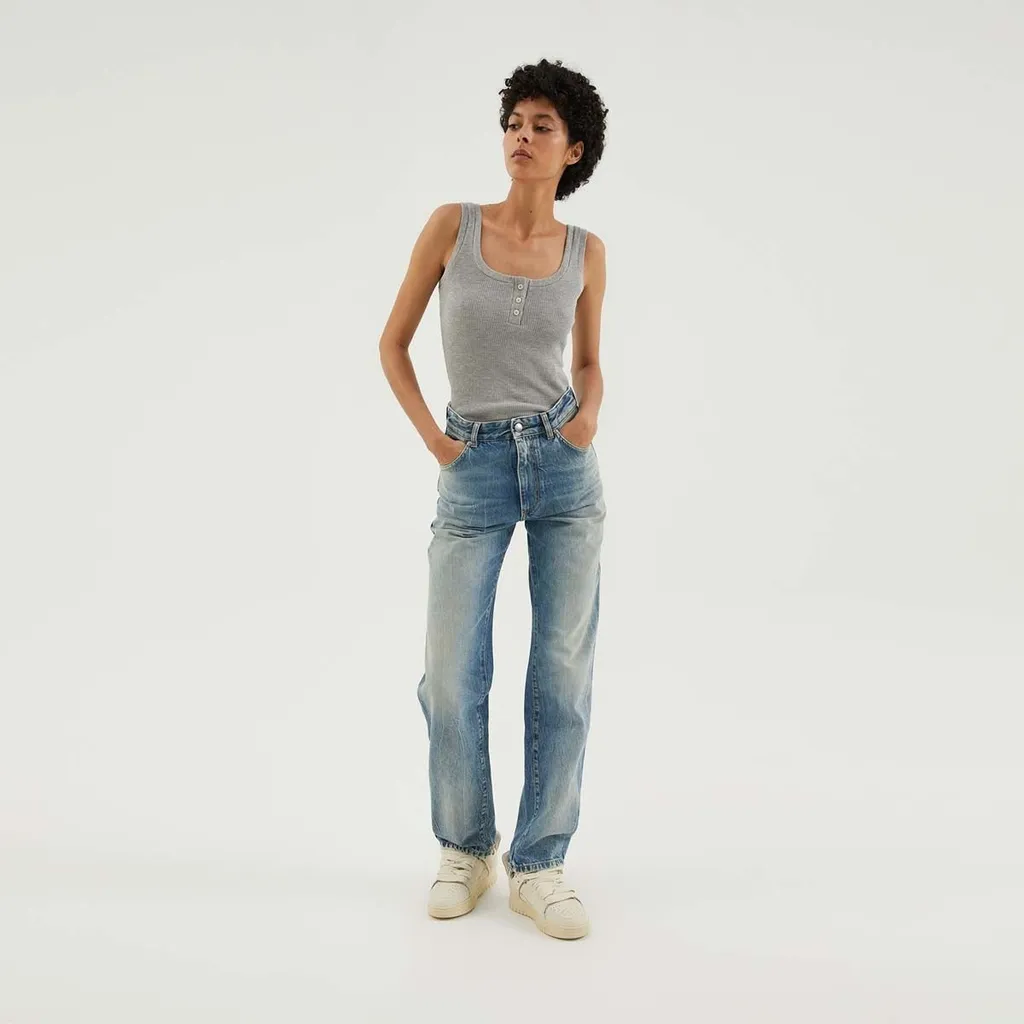 Straight Leg Jeans