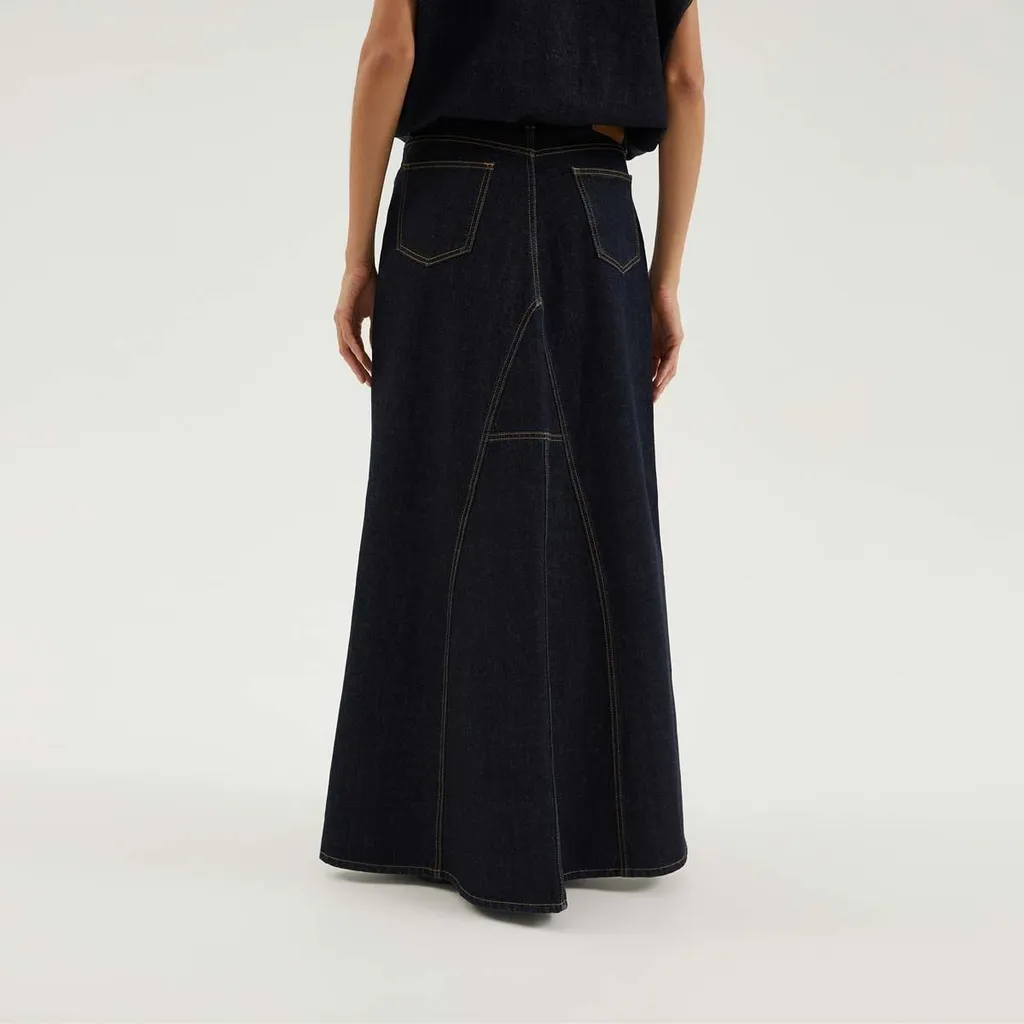 Maxi Denim Skirt
