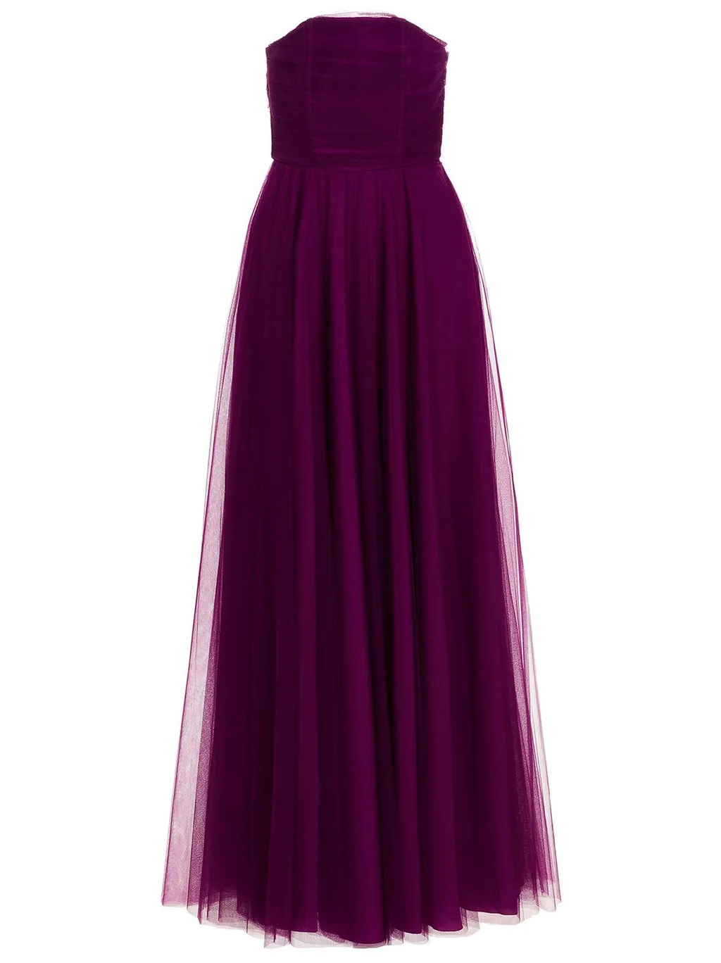 Strapless Tulle Gown