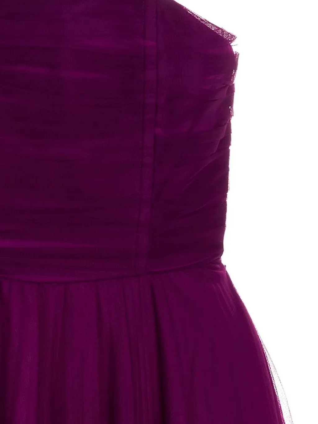 Strapless Tulle Gown