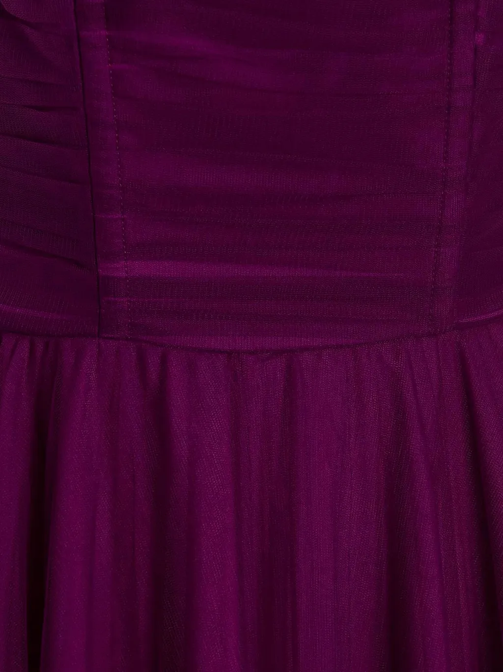 Strapless Tulle Gown