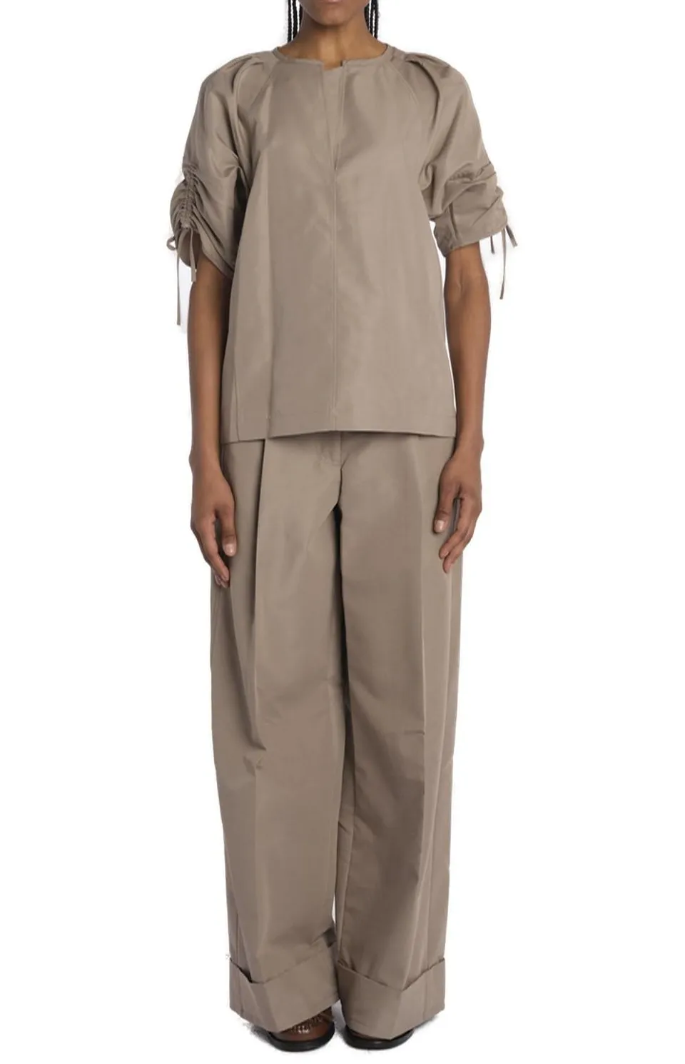 Wide-Leg Trousers