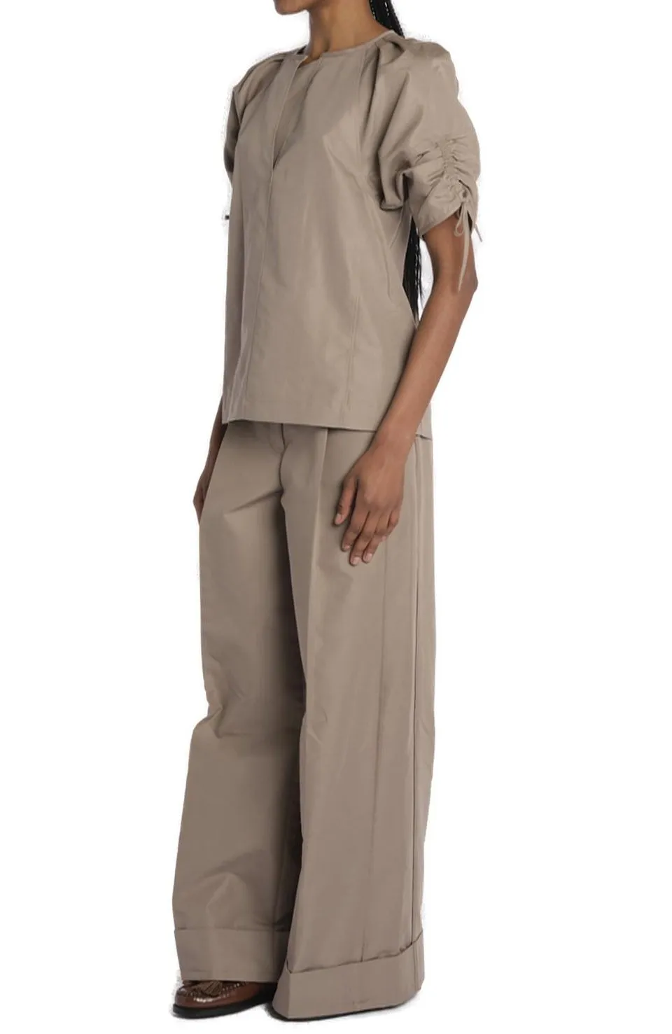 Wide-Leg Trousers