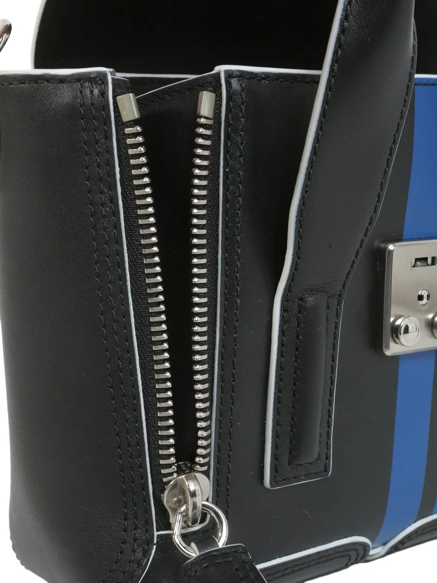 Satchel Bag With Stripes