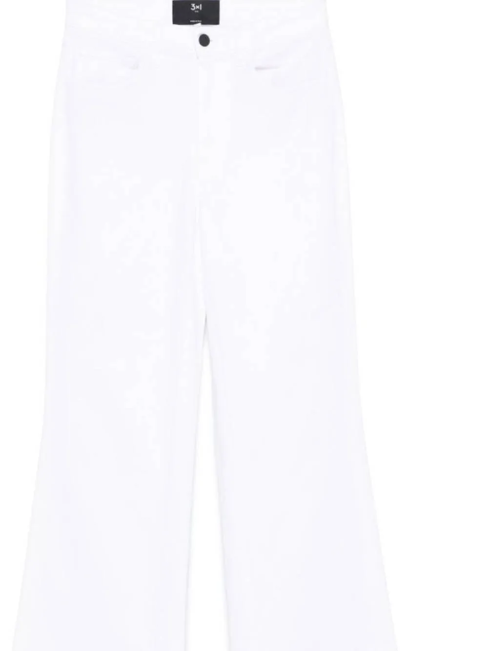 Wide-Leg Cropped Pants