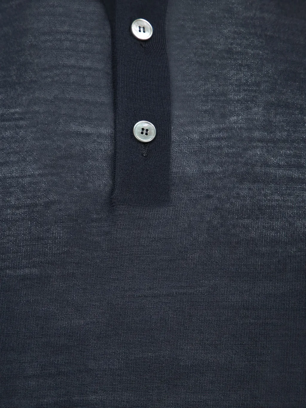 Long-Sleeved Polo Shirt