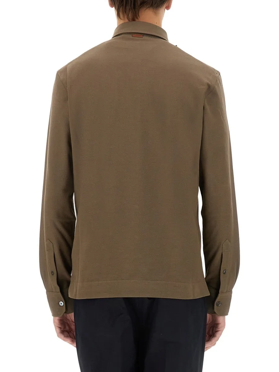 Long Sleeve Polo Shirt