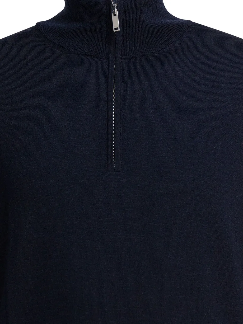 Half-Zip Mock Neck Sweater